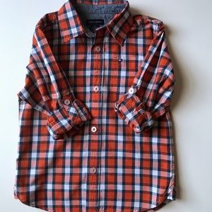 Boys Tommy Hilfiger button up size 4